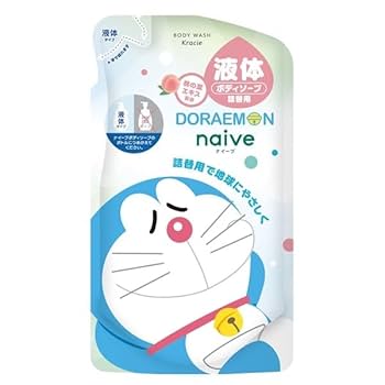ナイーブ 泡ボディソープ ドラミちゃん 詰替用 480mL 【泡タイプ】 Amazon | ナイーブ 泡 ボディソープ ドラえもん 詰め替え 480ml